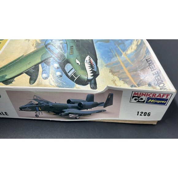 Minicraft Hasegawa #1206 A-10A N/AW Thunderbolt with Vacuform upgrade 1/72 kit - Picture 10 of 11